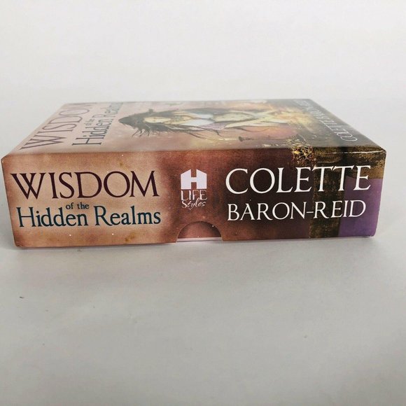 Oracle Cards Wisdom of the Hidden Realms Colette Baron Reid Card Guidebook Tarot - Picture 9 of 9